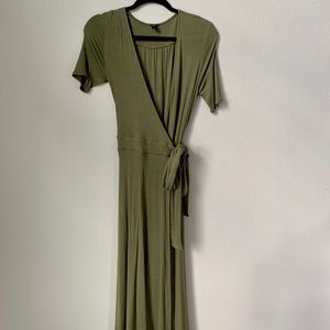 J.Crew Long Knit Wrap Dress